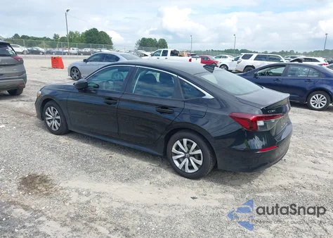 2025 Honda Civic Lx from USA, damaged, VIN 2HGFE2F24SH518872